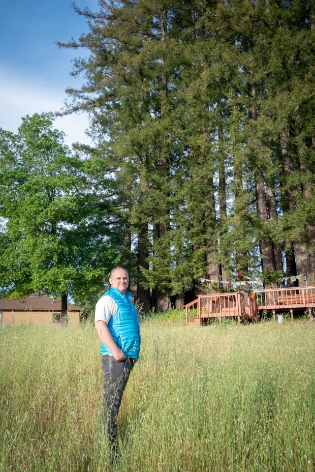 5/6: A man and his trees.